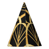 Chapeaux De Fètes Aquarelle d'impression or dessinée à la main (Dos)