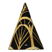 Chapeaux De Fètes Aquarelle d'impression or dessinée à la main (Droite)