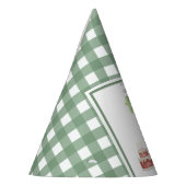 Chapeaux De Fètes Aquarelle Dinosaur 2ème anniversaire (Gauche)