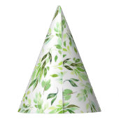Chapeaux De Fètes Aquarelle Foliage Motif Whimsical (Dos)