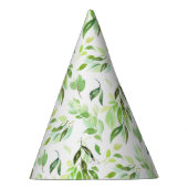 Chapeaux De Fètes Aquarelle Foliage Motif Whimsical (Droite)