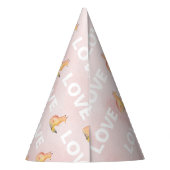 Chapeaux De Fètes Aquarelle Fox et amour (Dos)