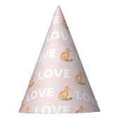 Chapeaux De Fètes Aquarelle Fox et amour (Devant)