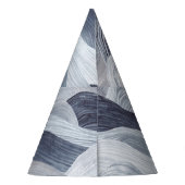 Chapeaux De Fètes Aquarelle Indigo Vague sans fil (Dos)