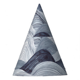 Chapeaux De Fètes Aquarelle Indigo Vague sans fil
