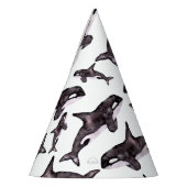 Chapeaux De Fètes Aquarelle Orca (Gauche)