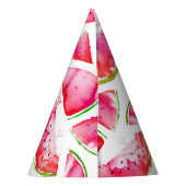 Chapeaux De Fètes Aquarelle pastèque 1 (Dos)