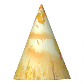 Chapeaux De Fètes Aquarelle Pays Forêt Paysage Art