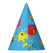 Chapeaux De Fètes Aquarium de poisson 1er anniversaire Casquettes (Dos)