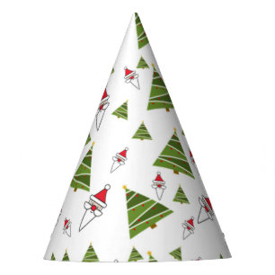 Chapeaux De Fètes Arbres de Noël et Père Noël