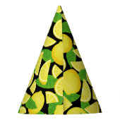 Chapeaux De Fètes Arrière - plan citron (Dos)