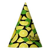 Chapeaux De Fètes Arrière - plan citron (Gauche)