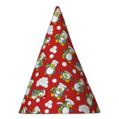 Chapeaux De Fètes Arrière - plan de pingouins de Noël (Droite)