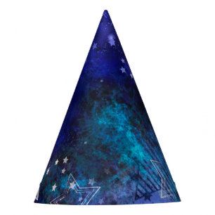Chapeaux De Fètes Arrière - plan spatial avec étoiles