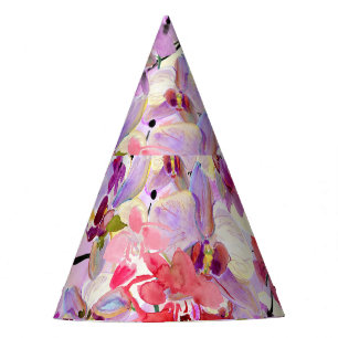 Chapeaux De Fètes Arrière - plans d'aquarelle Orchidée-Sakura