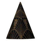 Chapeaux De Fètes Art déco : motif géométrique classique. (Dos)