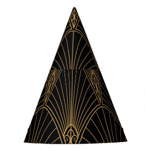 Chapeaux De Fètes Art déco : motif géométrique classique.