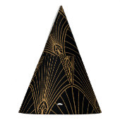Chapeaux De Fètes Art déco : motif géométrique classique. (Gauche)