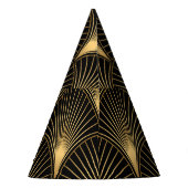 Chapeaux De Fètes Art Déco Or Noir : Luxe incomparable (Dos)