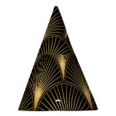 Chapeaux De Fètes Art Déco Or Noir : Luxe incomparable (Droite)