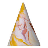 Chapeaux De Fètes Art fluide : texture abstraite irisée. (Droite)