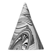 Chapeaux De Fètes Art moderne créatif noir et blanc (Droite)