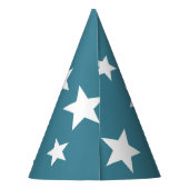 Chapeaux De Fètes Assistant Merlin Magicien Bleu Anniversaire (Dos)