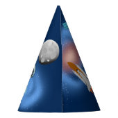 Chapeaux De Fètes Astronaut dans l'espace Galaxie Thème Anniversaire (Dos)