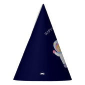 Chapeaux De Fètes Astronaut fille Anniversaire de enfant (Gauche)