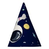 Chapeaux De Fètes Astronaute spatial Galaxie Planètes Soleil Terre (Droite)