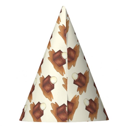 Chapeaux De Fètes Attirons ensemble le Pudding de café collant (Dos)