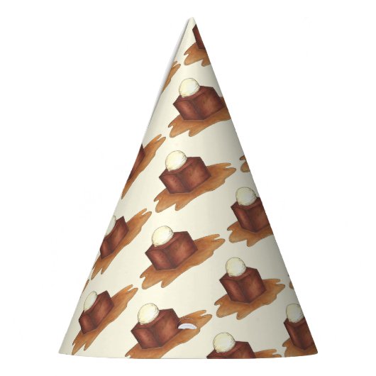 Chapeaux De Fètes Attirons ensemble le Pudding de café collant (Gauche)