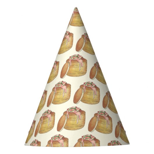 Chapeaux De Fètes Attirons ensemble le Pudding de café collant (Devant)