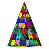 Chapeaux De Fètes Autistic Jigsaw (Dos)