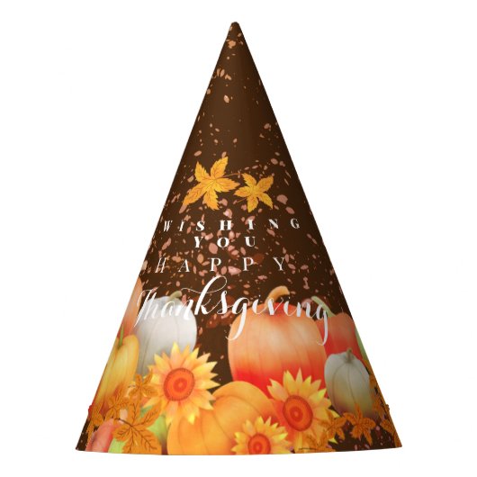 Chapeaux De Fètes Automne Thanksgiving Brown (Devant)