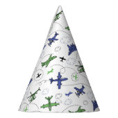 Chapeaux De Fètes Avion Avion Avion Aéronef fête d'anniversaire (Gauche)