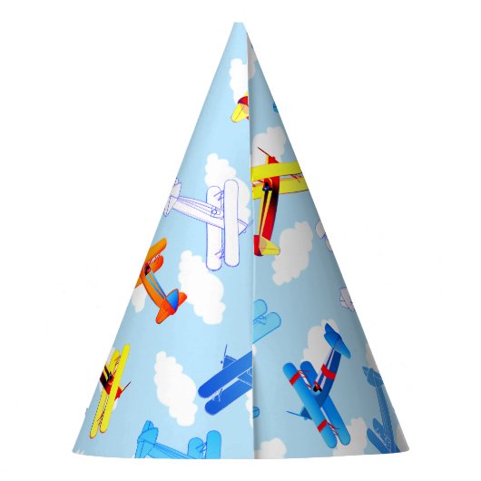 Chapeaux De Fètes Avion vintage (Dos)