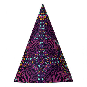 Chapeaux De Fètes Aztec géométrique, vintage motif sans couture.