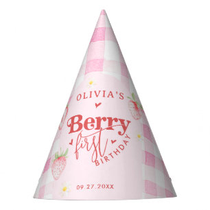 Chapeaux De Fètes Baisy mignonne fraise première photo Briquet