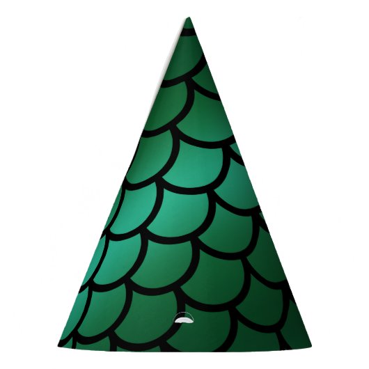 Chapeaux De Fètes Balances de sirène verte et noire Poisson Imaginai (Gauche)