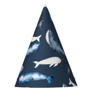 Chapeaux De Fètes Baleines d'eau