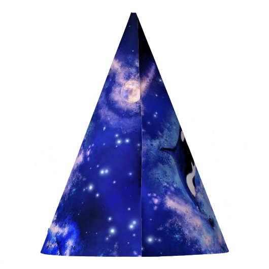 Chapeaux De Fètes Baleines tueuses sur le Casquette de la Pleine lun (Dos)