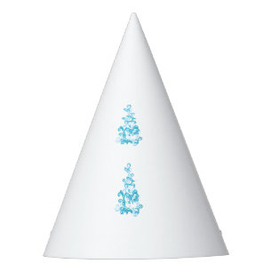 Chapeaux De Fètes Ball Blue, Medium Turquoise design décoratif