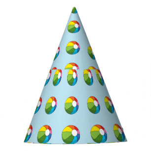 Chapeaux De Fètes Balle de plage colorée