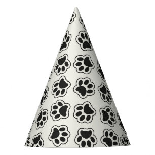 Chapeaux De Fètes Balles noires, Paws de chien, Paws de chat, Plan