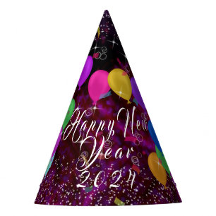 Chapeaux De Fètes Ballon de la Bonne Année