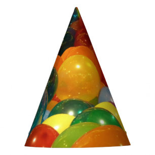 Chapeaux De Fètes Ballons colorés Design de fête