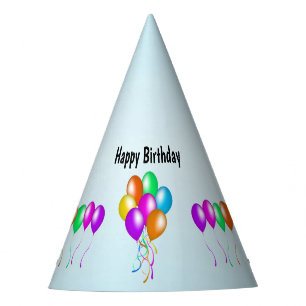 Chapeaux De Fètes Ballons d'anniversaire lumineux Diverses couleurs