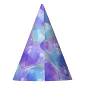 Chapeaux De Fètes Ballons de fête d'anniversaire Turquoise violet mo (Dos)