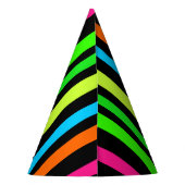 Chapeaux De Fètes Bandes de néon (Dos)